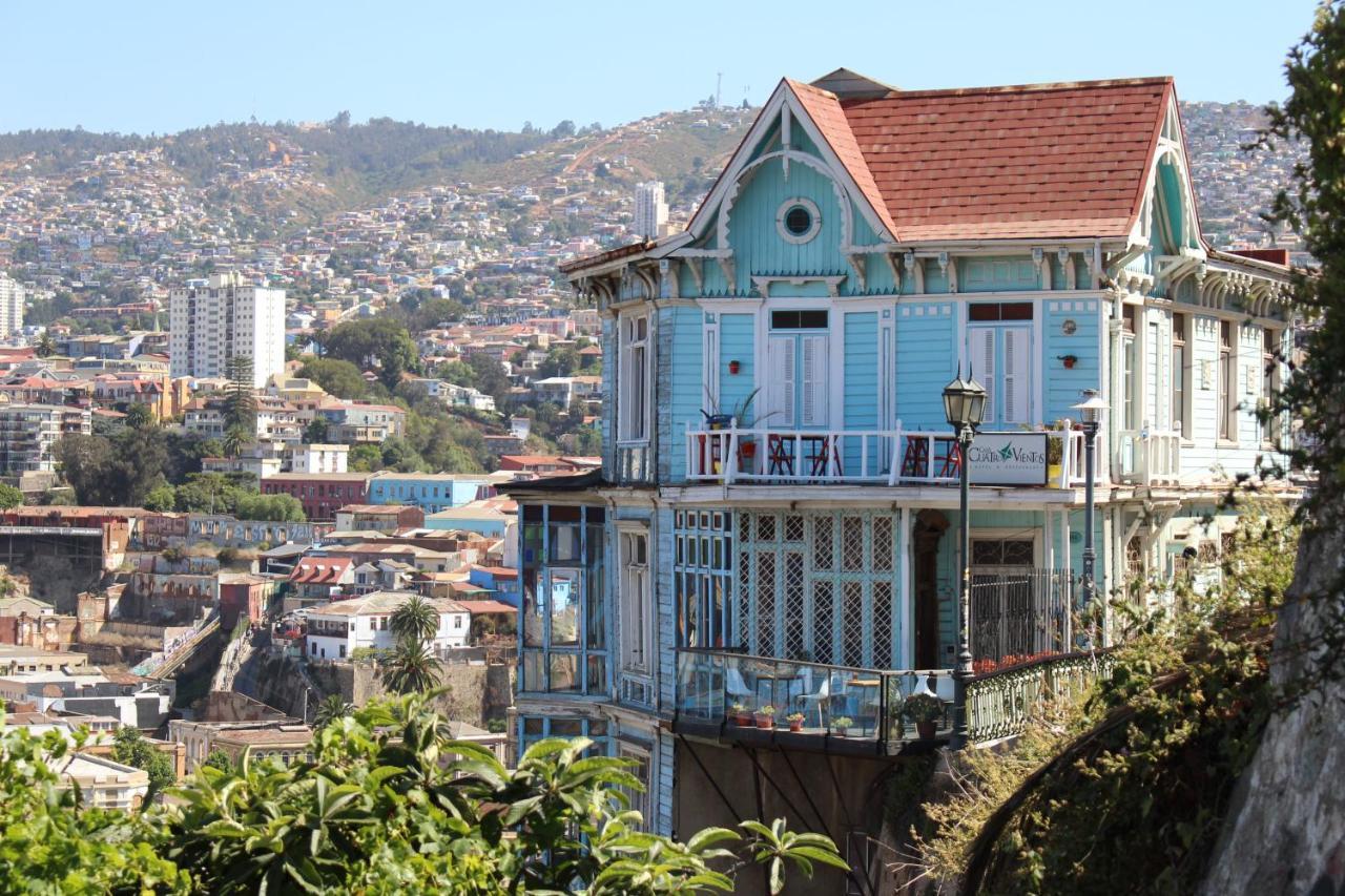 Casa Cuatro Vientos Hotel Valparaíso Kültér fotó