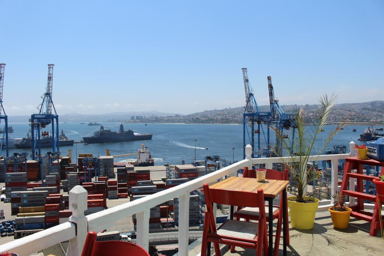 Casa Cuatro Vientos Hotel Valparaíso Kültér fotó