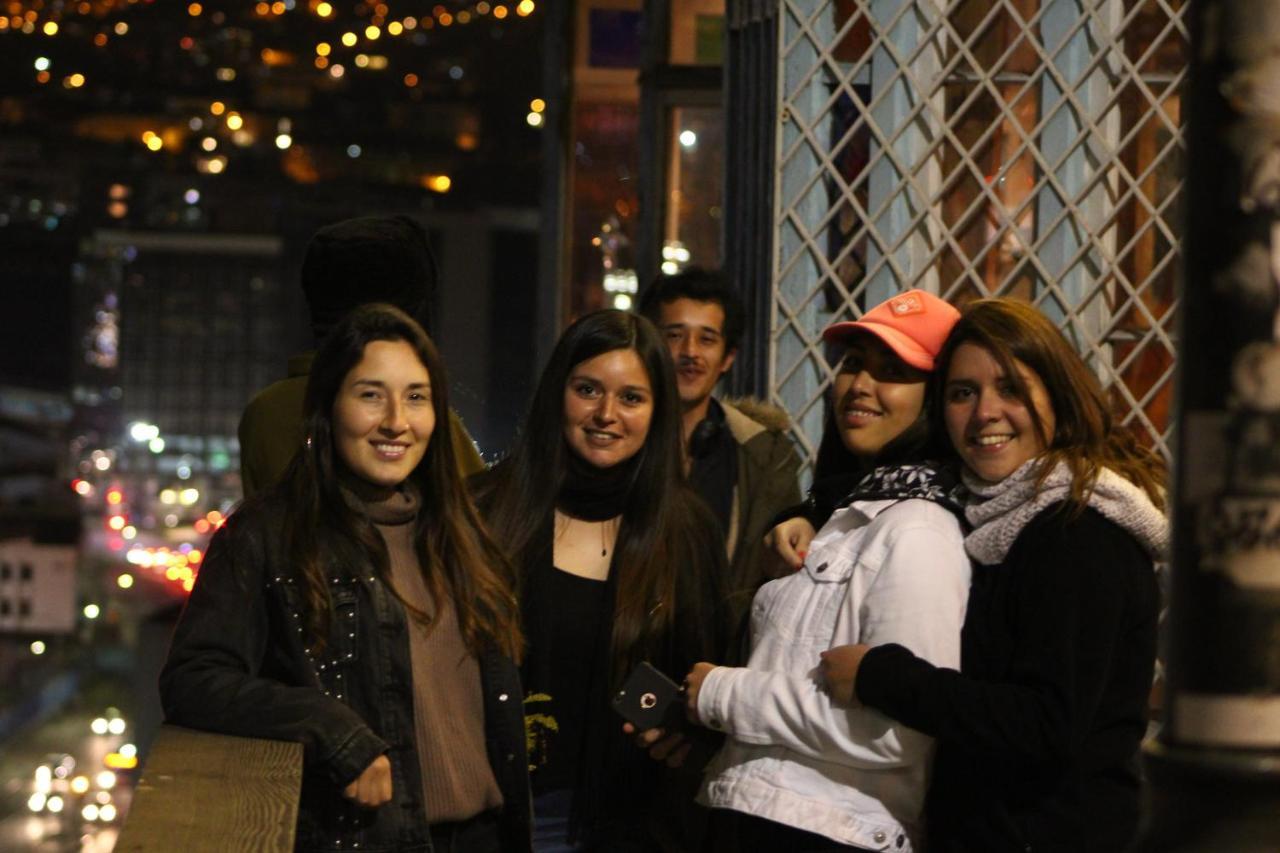 Casa Cuatro Vientos Hotel Valparaíso Kültér fotó